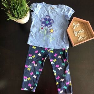 Jumping Beans Girls‎ 2 piece set 18 month legging